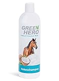 Green Hero Kokosshampoo für Pferde pflegt intensiv Fell,...