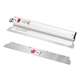 COMENSAL® Profi-Set - Flächenspachtel 600 mm mit Blatt 0,3 mm - Ersatzblatt 0,5 mm - Breitspachtel - Dekorspachtel - Fassadenspachtel - Edelstahl - Made in EU
