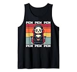 Niedliche Gamer Panda Pew Gaming-Grafik für Jungen, Männer, Frauen, Kinder Tank Top