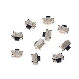 10 Stück/1 Set Seiten-Drucktaster, Takt, 2 x 4 x 3,5 mm
