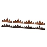 OSALADI 4 Sätze Bürstenhalter Aus Holz Kalligraphie-pinselhalter Pinselhalter Schreiben Stift Ruhen Pinselständer Stift Bürsten Bürsten-organizer-halter Malpinselauflage 2 Stücke * 4