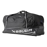 Bauer Hockey Premium Tragetasche '24 (Schwarz/Weiß, Senior/Groß (88,9 x 50,8 x 45,7 cm)