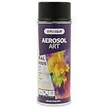 DUPLI-COLOR 733161 AEROSOL ART RAL 9005 tiefschwarz matt 400 ml