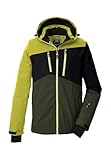 Killtec Herren Skijacke Funktionsjacke mit Kapuze und Schneefang KSW 306 MN SKI Jckt wasserdicht, Winddicht, atmungsaktiv 00794-dunkeloliv XL
