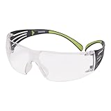 3M SecureFit Schutzbrille SF401AF, klar – Arbeitsschutzbrille mit Anti-Fog- & Anti-Scratch-Beschichtung – Wirkungsvoller UV-Schutz