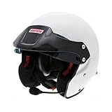 Simpson AA0130EG2M54 Helm Rally 8859 Fia, Black Peak, XS