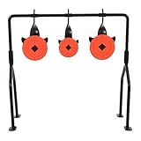 UPKOCH Mini Metall Schießscheibe Drehbar Mit Rückstellfunktion Schwere Schießscheibe Drehbare Zielscheibe Schießstand Metall Zielscheibe Drehbare Metallzielscheibe