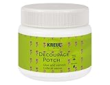 KREUL 48251 - Art Potch Decoupage Kleber und Lack seidenmatt, 150 ml, auf Wasserbasis, trocknet schnell und transparent