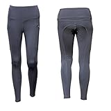 Euroriding Reitleggings Mira Vollbesatz Damen Reithose black 44