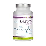 L-Lysin 1200mg - 365 Kapseln - 1000mg reines Lysin pro Tagesdosis - ohne Zusätze - hochdosiert - Premium Qualität