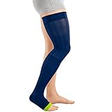 medi Rehab® one Kompressionsschenkelstrümpfe AG offen zur Ödemtherapie III lime/blue