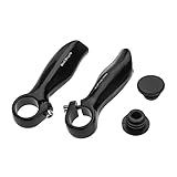 2 Stück Fahrrad-Lenkerenden, Mountainbike-Lenkerenden, Fahrradgriffe mit 2 Stoppern für Rennräder und Mountainbikes