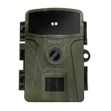 Tiqvi - Wildkamera, 32GB SIM-Karte, HD, 18m nachtfunktion