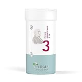 PFLÜGER Schüßler Salze Nr. 3 Ferrum phosphoricum D12 - 400 Tabletten - Das Salz des Immunsystems, der Energie und Abwehrkraft - glutenfrei