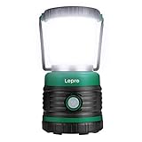 Lepro Campinglampe, Super Hell 1500 Lumen Außenleuchten, 4 Leuchtmodi batteriebetriebene Suchscheinwerfer, wasserfeste Notfallleuchte für Stromausfällen, Wandern, Notfall, Angeln und so weiter