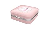 flow-med dry-care UV - Trockenbox für Hörgeräte - UV-C-Licht - Automatische Abschaltung - Prozesssteuerung durch Mikroprozessor - Aufbewahrungsbeutel - Auch für Kinder - Individuell anpassbar - Rosa