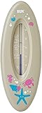 NUK Badethermometer für sicheres Baden, natürliche...