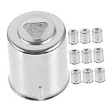 Toyvian 10 Stück Mikrowellen Magnetron Abdeckkappen aus Leichtem Eisen Kompatibel mit Diversen Magnetron Antennen Einfache Montage Stabile Signalübertragung Ersatzteil für