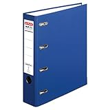 Herlitz 10842276 Doppelordner maX.file protect A4 blau FSC Mixed