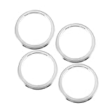 FUNOMOCYA 4 Stück Aluminium Zentrierringe für Fahrzeugnaben Hub Centric Ringe für Präzise Radmontage Stabiler Halt Vibrationsreduzierendes Design Leicht Tragbar Auto Zubehör