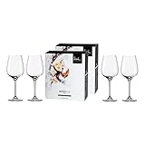 Eisch 4-teiliges Gläser-Set im farbigen Geschenkkarton, Superior SensisPlus, Spülmaschinenfest - Bordeauxgläser