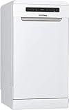 Privileg RSFO 3T224 Freistehender Geschirrspüler 45 cm / Push&Go/ eXtra Programm / Express-Programm/ Startzeitvorwahl/ Option MultiZone/ Kindersicherung/ VollwasserschutzWeiß