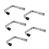 ARTSEWPLY 5 Stück Teiliges Schwerlast wandhaken aus Verzinktem Stahlrohr Rostfrei Wandmontiert Garage Organizer Werkzeughalter Vielseitig für Lager Werkstatt Garten und Keller Hohe