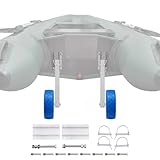 OUBUBY Schlauchbooträder Slipräder Schlauchbooträder Max. Traglast 150 kg Transporträder Edelstahl Schlauchboot Bootstrailer Anhänger Sliprollen für Schlauchboot, Slipräder, Schlauchbooträder