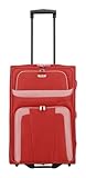 paklite Reisekoffer mit 2 Rollen, Rollkoffer mittelgroß, Orlando, klassischer Weichschalen Trolley im zeitlosen Design, 63 cm, 58 Liter