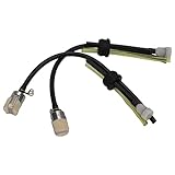 Xolsurg 2pcs 2 in 1 Kraftstofffilter Gummi -Multifunktional -Werkzeugersatz für Fuxtc MFS520 Rasenmäher