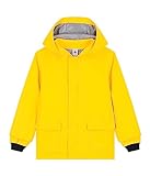 Petit Bateau Jungen A070x Gewachster Mantel, Gelb, 10 Jahre EU