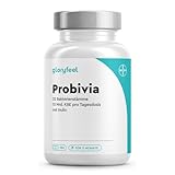 Probivia® Kulturen Komplex mit 500 Mrd. KBE/g* - 22 Bakterienstämme + Inulin - 180 magensaftresistente Kapseln - u.a. Lactobacillus, Bifidobacterium -*dies entsprich 10 Mrd. KBE pro Tagesdosis