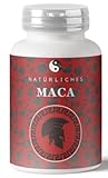 Maca Kapseln 30:1 hochdosiert - 9000 mg PRO Kapsel ergänzt mit Tribulus 500 mg, Ashwagandah 500 mg, Ginseng 500 mg, Shilajit 300 mg, Shatavari 300 mg und Pfeffer 50 mg