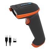 Tera Kabelloser Handheld-Barcode-Scanner 1D Laser Wireless...