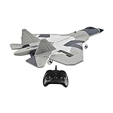 lmoikesz RC Flugzeug, ferngesteuertes Flugzeug, 2 Kanal Modell, einfach zu fliegen, für aufregende Flugabenteuer, ideal für Flugzeugbegeisterte, Kampfflugzeug aus Schaumstoff, einfach zu fliegen