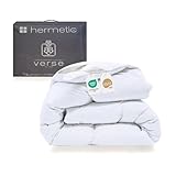 Bielefelder Bettfedern-Manufaktur Gänsedaunen Bettdecke 135x200 cm, extra warme Kassettendecke, 1080g Füllung, 90% weiße Daunen, Wärmestufe 5, Baumwoll-Feinsatin Bezug, Winterdecke