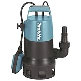 Makita PF0410 Schmutzwasser-Tauchpumpe mit Schutzkontaktstecker 8400 l/h