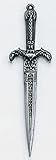 Haller Brieföffner Miniaturschwert, Silber, 23cm