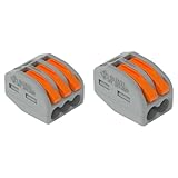 WAGO CLASSIC-Verbindungs-Klemmen 222-413 & CLASSIC-Verbindungs-Klemmen 222-412