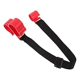 TOVINANNA Mülltonnenschloss mit Schnellverschluss Kippschutz und Elastischem Gummiseil Universelle Mülltonnensicherung für Außeneimer Kindersicher und Tierabwehrend