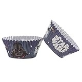 Dekora - Backformen Set | Muffin und Cupcake Formen Papier - 25 Stück - Star Wars Cupcakeförmchen - 18 g