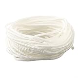 Trimmerfaden für elektrische Rasenmäher und Kettensägen, Nylon-Starterschnur für einfachen Austausch (2 m, 3,5 mm x 2 m)
