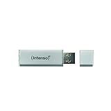 Intenso 3531491 Ultra Line, 128GB Speicherstick, USB 3.2 Gen 1x1, silber