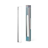 OSRAM LED Square Bad-Wand-/Deckenleuchte mit Click-CCT in Weiß aus Aluminium, Farbtemperatur über Wandschalter einstellbar, IP44-Schutz, Anbauleuchte für Innen