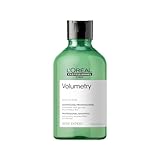 L'Oréal Professionnel Volumengebendes Haarshampoo für feines Haar, Mit Intra-Cylan und Push-up-Effekt, Serie Expert, Volumetry Shampoo, 300 ml