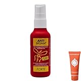 Anti Brumm Forte Pumpspray 1x 75 ml I Insekten-Repellent I effektiver Schutz gegen Mücken und Zecken I DEET I Für Fernreisen, Tropen I Spar-Set plus Pharma Perle give-away