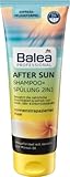 Balea Professional Shampoo + Conditioner Spülung 2in1, After Sun – bewahrt die natürliche Feuchtigkeit und befreit von Sand-, Salz- & Chlorrückständen, 250 ml