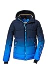 killtec Jungen Skijacke/Ski-Steppjacke mit Kapuze und...