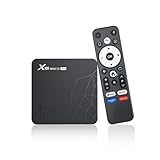 Android TV Box 14.0,Android Box 4K HDR10 2GB RAM 16GB ROM RK3518 Quad Core, 2.4G /5G dual-Band WiFi Bluetooth 5.0, Ethernet 10/100M TV Box Android