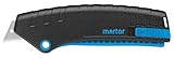 MARTOR Sicherheitsmesser mit Klingeneinzug, SECUNORM MIZAR, Profi Cuttermesser, Leicht, Kunststoff, Rechts- & Linkshänder, Logistik, GS Geprüft
